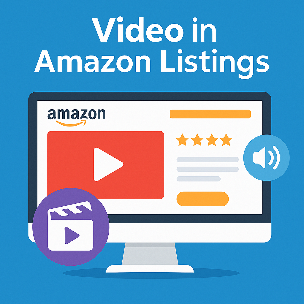 video in amazon listing