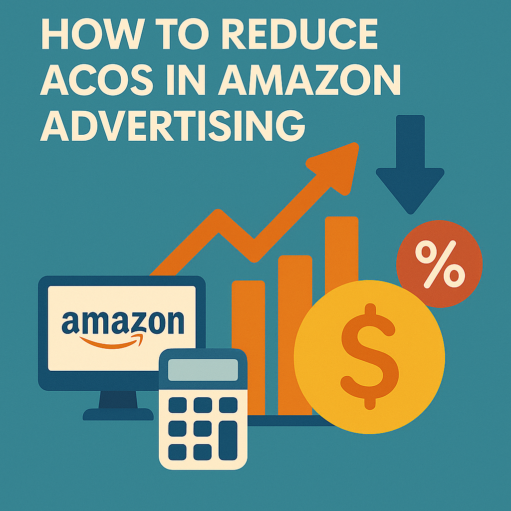 how to reduce acos in amazon
