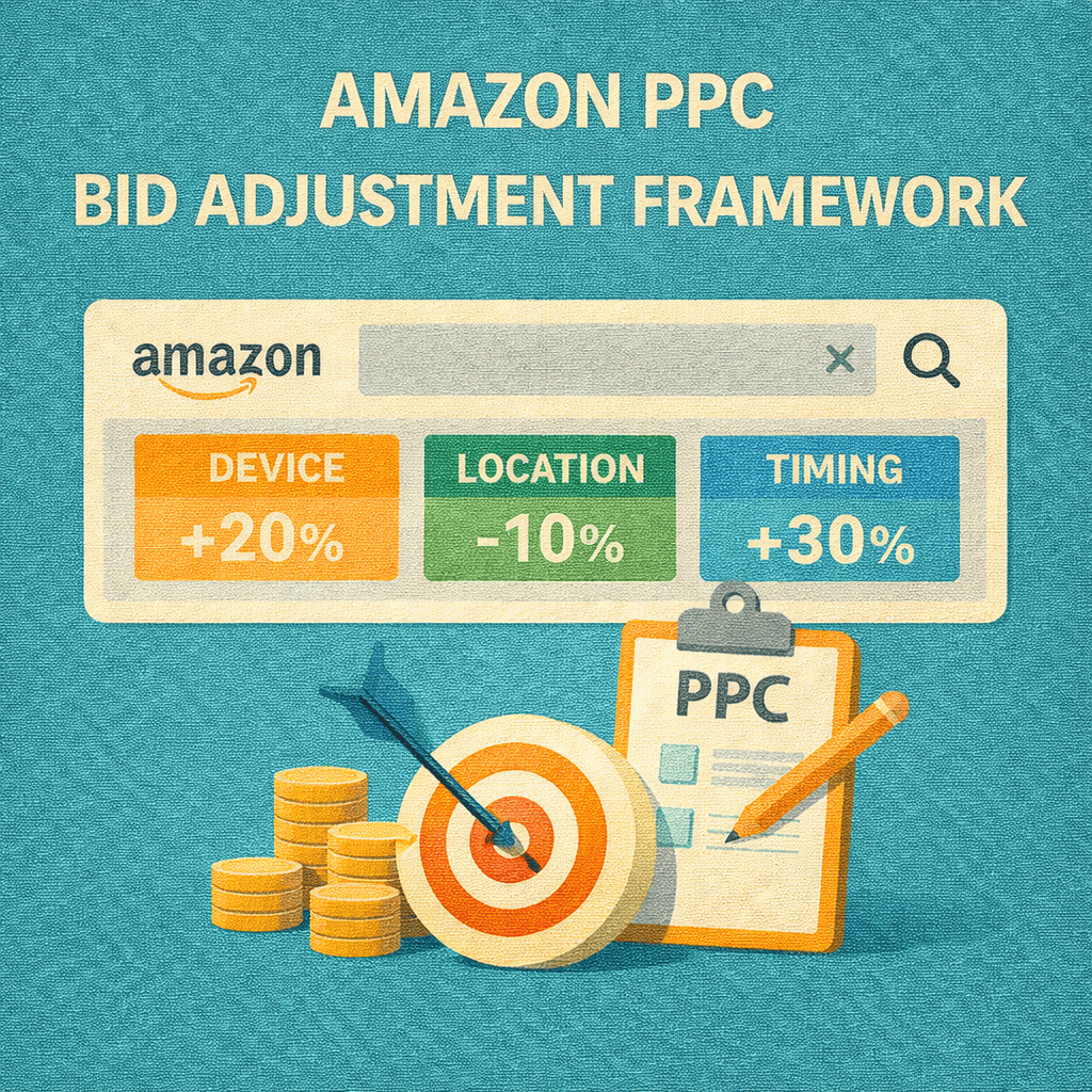 amazon ppc bid adjustment
