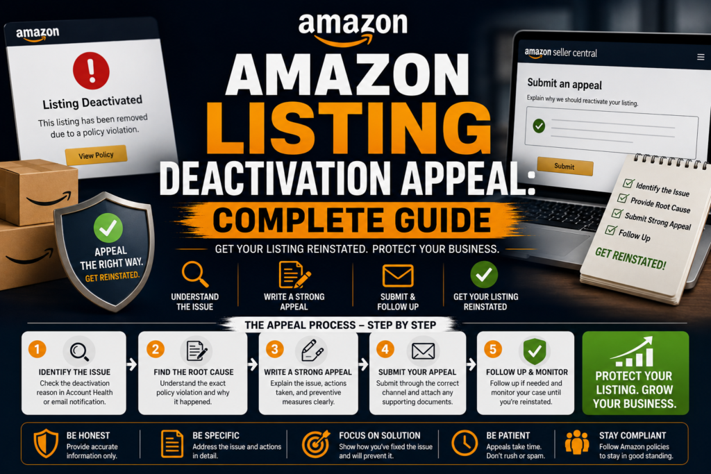 amazon listing deactivation complete guide
