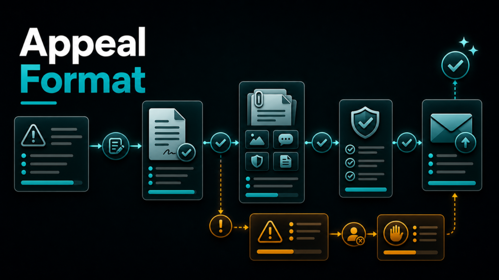Qubeq branded diagnostic featured image for Amazon Appeal Letter Format (Step-by-Step Guide with Examples).