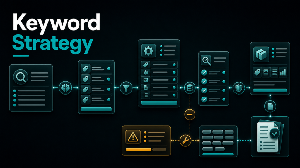 Amazon Backend Keyword Strategy: A Practical Guide for Sellers - Qubeq featured image
