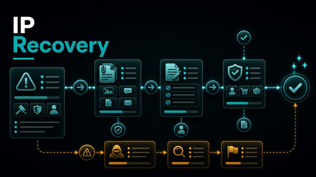Qubeq branded diagnostic featured image for Amazon False IP Complaint Recovery: Step-by-Step Guide to Reinstate Your Listing.