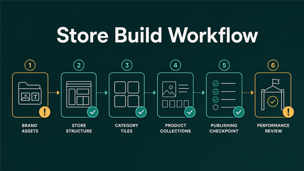 Featured image for Qubeq article: Amazon Store Setup: Seller Account, Brand Store, and Launch Checklist