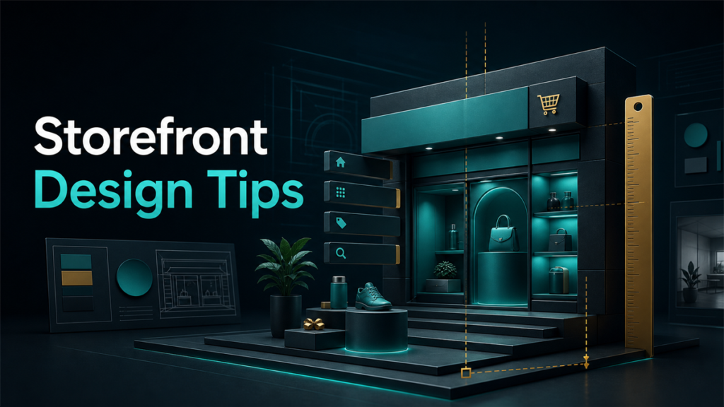 Qubeq branded diagnostic featured image for Amazon Storefront Design Tips: The Complete Guide to Building a High-Converting Amazon Brand Store.