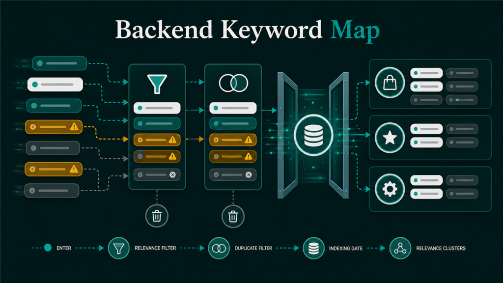 Featured image for Qubeq article: Backend Keywords Optimization - What Sellers Miss (The Complete Guide)
