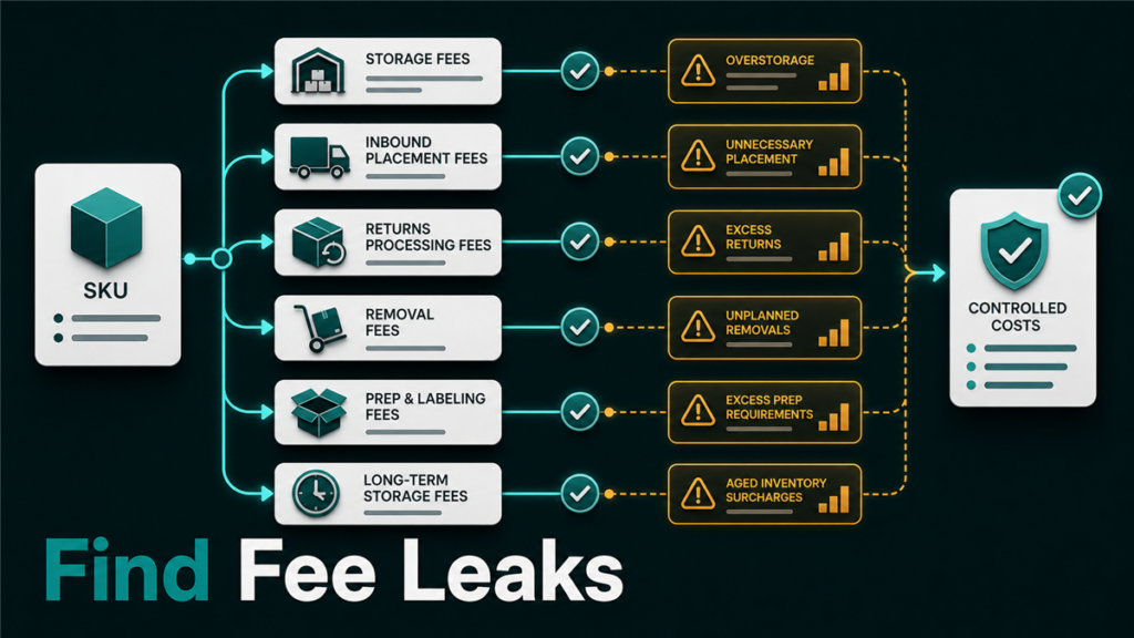 Featured image for Qubeq article: How to Avoid Unexpected Amazon FBA Fees
