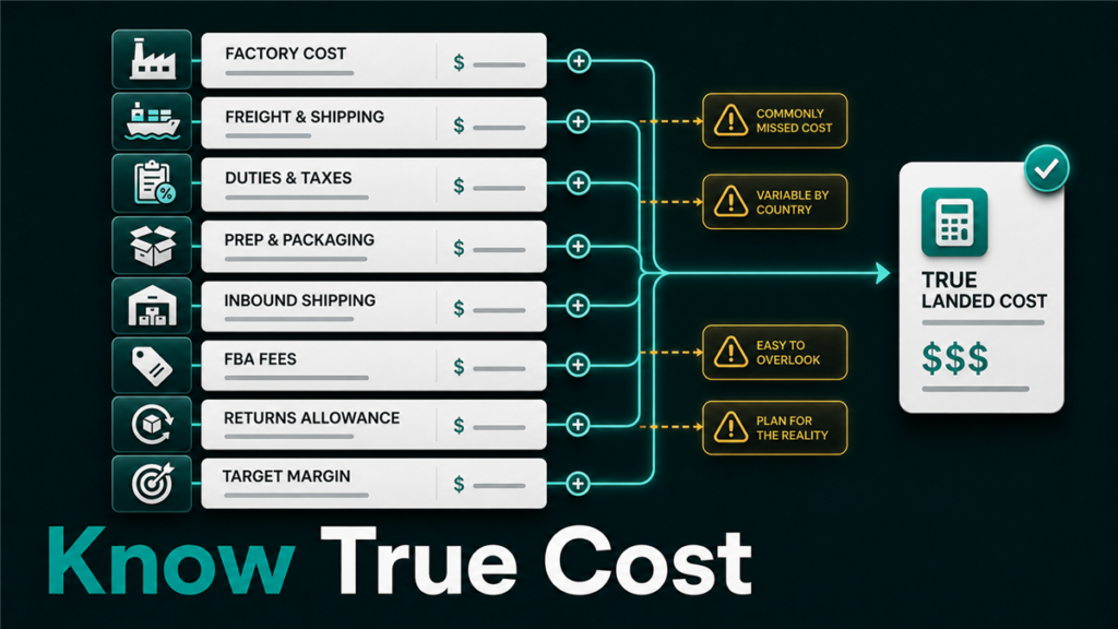 Featured image for Qubeq article: How to Calculate Landed Cost for Amazon FBA