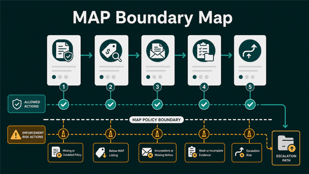 Featured image for Qubeq article: MAP Pricing Enforcement on Amazon: What Brands Can and Cannot Control
