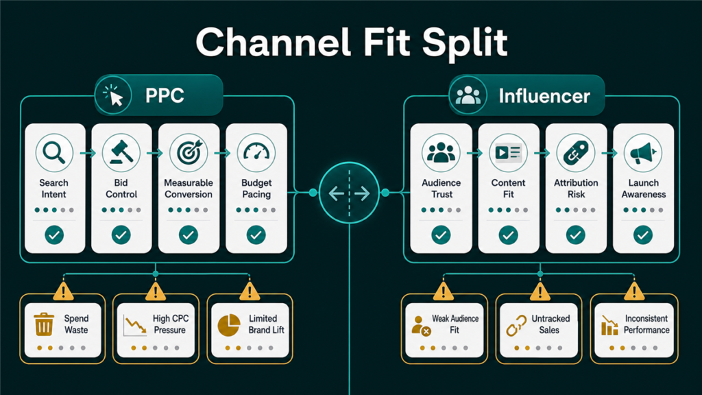 Featured image for Qubeq article: PPC vs Influencer Marketing on Amazon