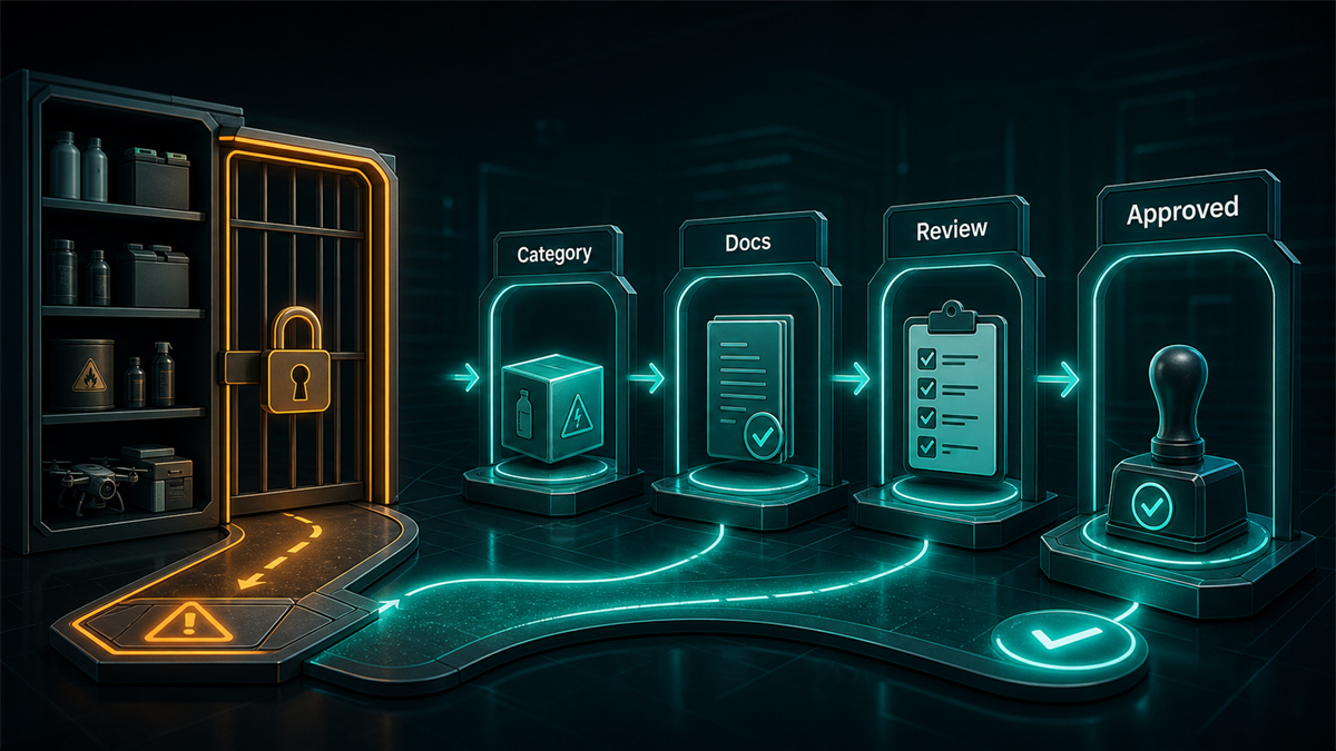 Category approval gates